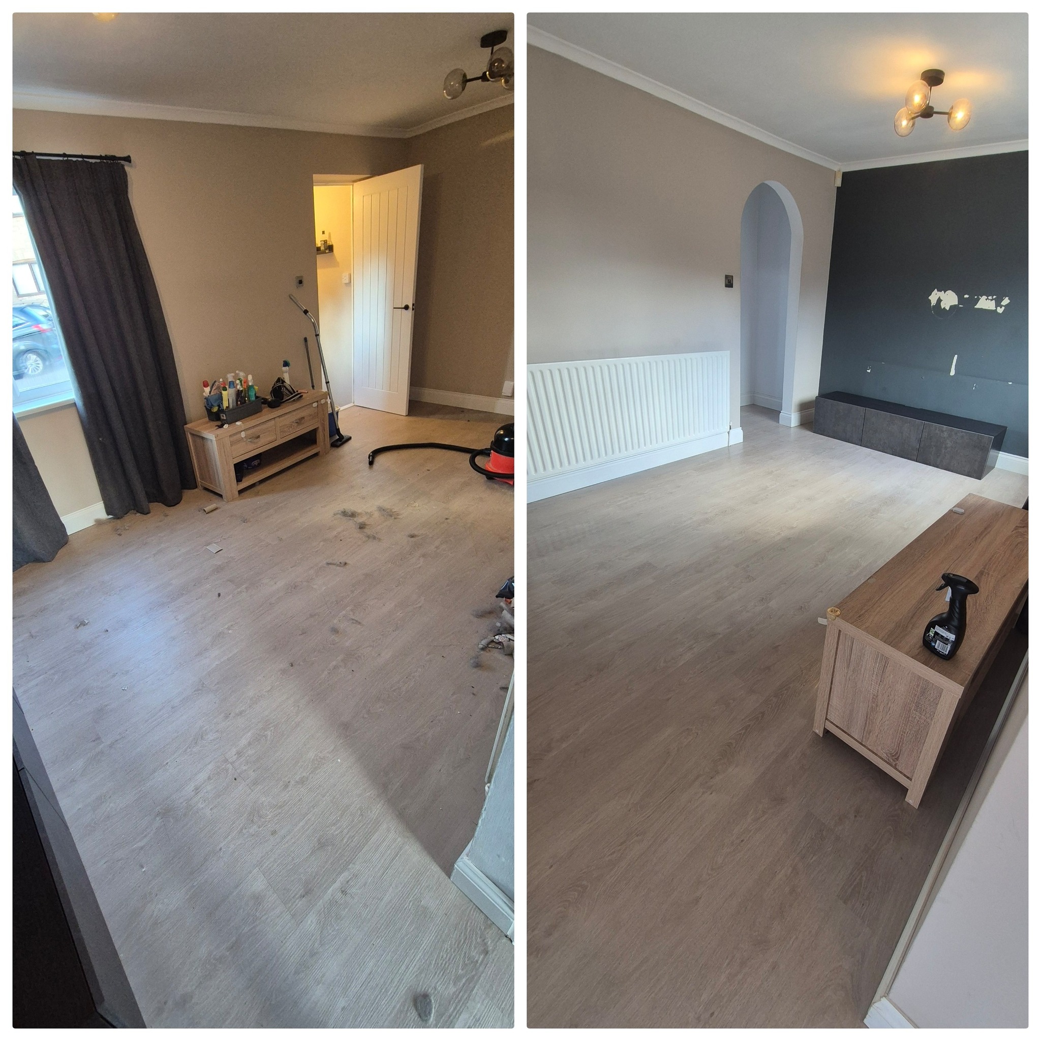 Before Cleaning - Living Room